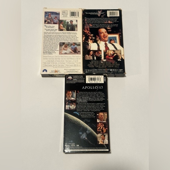 Collection of 3 Tom Hanks VHS Movies - Picture 2 of 4